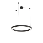 Żyrandol Aurum M Zmienna Barwa Światła LED czarny PL0116-90-CCT-BK