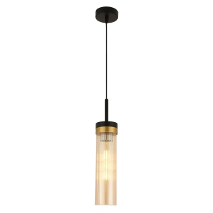 Lampa Wisząca Malika 1xE27 czarny PL0140-1