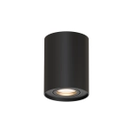 Tubka Leila 1xGU10 czarna CL0101-BK