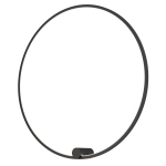 Kinkiet Ringa L 1xLED czarny WL0116-L-BK