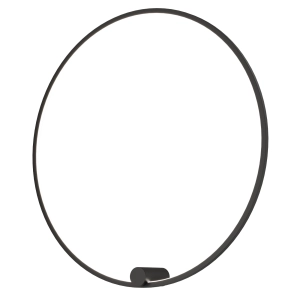 Kinkiet Ringa L 1xLED czarny WL0116-L-BK
