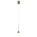 Lampa Wisząca Nata 1xLED złota PL0104-GD