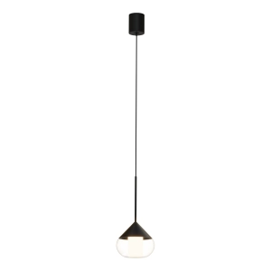 Lampa Wisząca Suza 1xLED czarna PL0103-BK