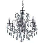 Barocco Black - Lampa wisząca MD72709-6B