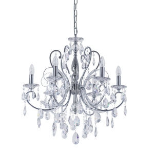 Barocco Chrome - Żyrandol MD72709-6A