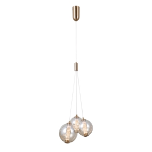 Butero lampa wisząca PND-34359-3-HBR-AMB