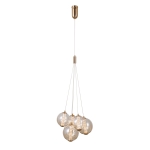 Butero lampa wisząca PND-34359-5-HBR-AMB