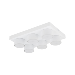 BRIX WHITE LAMPA SUFITOWA 6XGX53