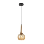 Favera - Lampa wisząca PND-42361-1-BRO-AMB