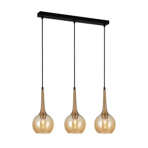 Favera - Lampa wisząca PND-42361-3-BRO-AMB