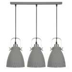 Franklin - Lampa wisząca MD-HN8026S-3-GR+S.NICK