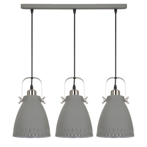 Franklin - Lampa wisząca MD-HN8026S-3-GR+S.NICK
