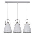 Franklin - Lampa wisząca MD-HN8026S-3-WH+S.NICK