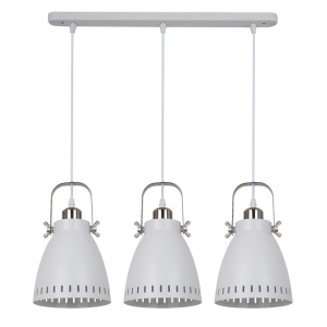 Franklin - Lampa wisząca MD-HN8026S-3-WH+S.NICK