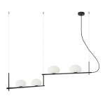 Kernio - Lampa wisząca PND-357784-BK+W