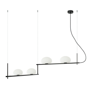 Kernio - Lampa wisząca PND-357784-BK+W