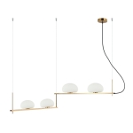 Kernio - Lampa wisząca PND-357784-BRO+W