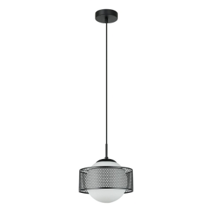 Lomica - Lampa wisząca PND-55456-1L-BK