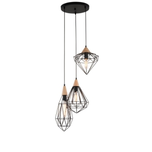 Maelle - Lampa wisząca MDM-2591/3 BK