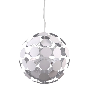 Mailone - Lampa wisząca AD20180/6 WH+SILV