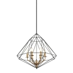 Maresmo - Lampa wisząca PEN-6369-6-BKBR