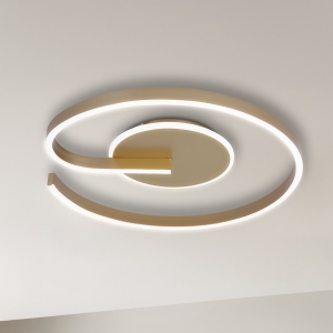 Lampa sufitowa LORENZO GOLD 22W LED
