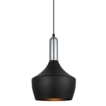 Ophelia - Lampa wisząca MDM-3028/1 BK+CR