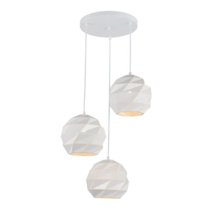 Palermo - Lampa wisząca PND-2424-3S-WH