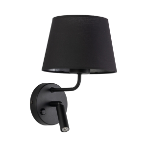 MAJA BLACK KINKIET 1XE27 / 1XG9