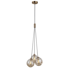 Perlos - Lampa wisząca PND-54456-3-HB-AMB