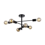 Piansi - Lampa wisząca PND-4025-6-BL