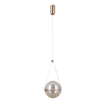 Rastia - Lampa wisząca PND-34361-M-HBR-OPAL