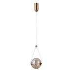 Rastia - Lampa wisząca PND-34361-S-HBR-AMB
