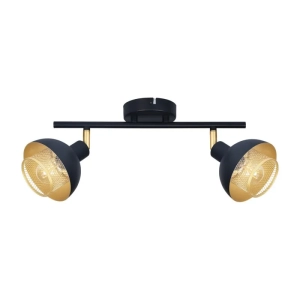 Savio lampa sufitowa SPL-27357-2-BK-GD