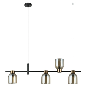 Servio - Lampa wisząca PND-66892-4-BK-AMB