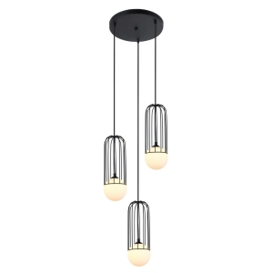 Simon - Lampa wisząca MDM-3938/3 BK