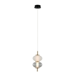 Testa - Lampa wisząca PND-84938-2-BK