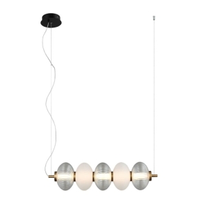 Testa - Lampa wisząca PND-84938-4-BK