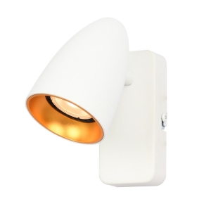 Tino - Kinkiet WL-36748-1-WH-GD