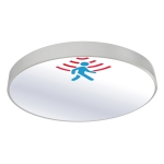Plafon Natynkowy LED 40cm okrągły BB03 40W 4000K z czujnikiem biały PIR
