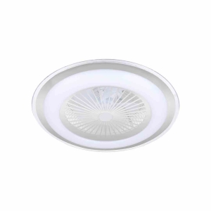 Plafoniera LED ZONDA SILVER 48W z wentylatorem