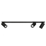 Lampa sufitowa wpuszczana BORA KJ2106 3xGU10 czarny