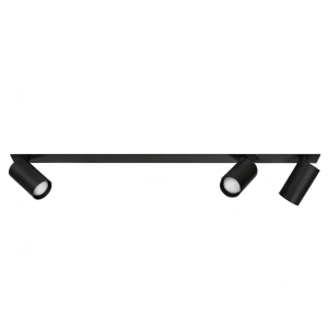 Lampa sufitowa wpuszczana BORA KJ2106 3xGU10 czarny