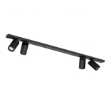 Lampa sufitowa BORA KJ2110 4xGU10 czarny