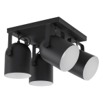 Lampa sufitowa SPECTRA BLACK KWADRAT 2612