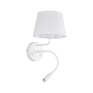 Lampa kinkiet MAJA WHITE 2 E27 + G9 10080