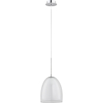 Lampa wisząca ALFA RONDA BIAŁA 1xE27 18cm | 9122
