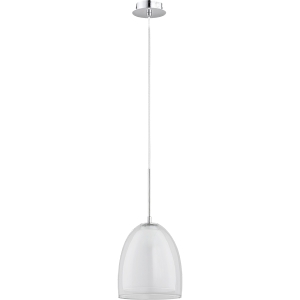 Lampa wisząca ALFA RONDA BIAŁA 1xE27 18cm | 9122