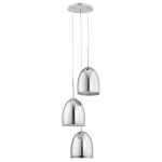 Lampa wisząca ALFA RONDA CHROM 3xE27 34cm | 60143