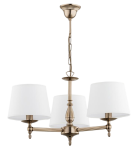 Żyrandol ALFA ROKSANA ZŁOTA 3x E14 64cm | 16074